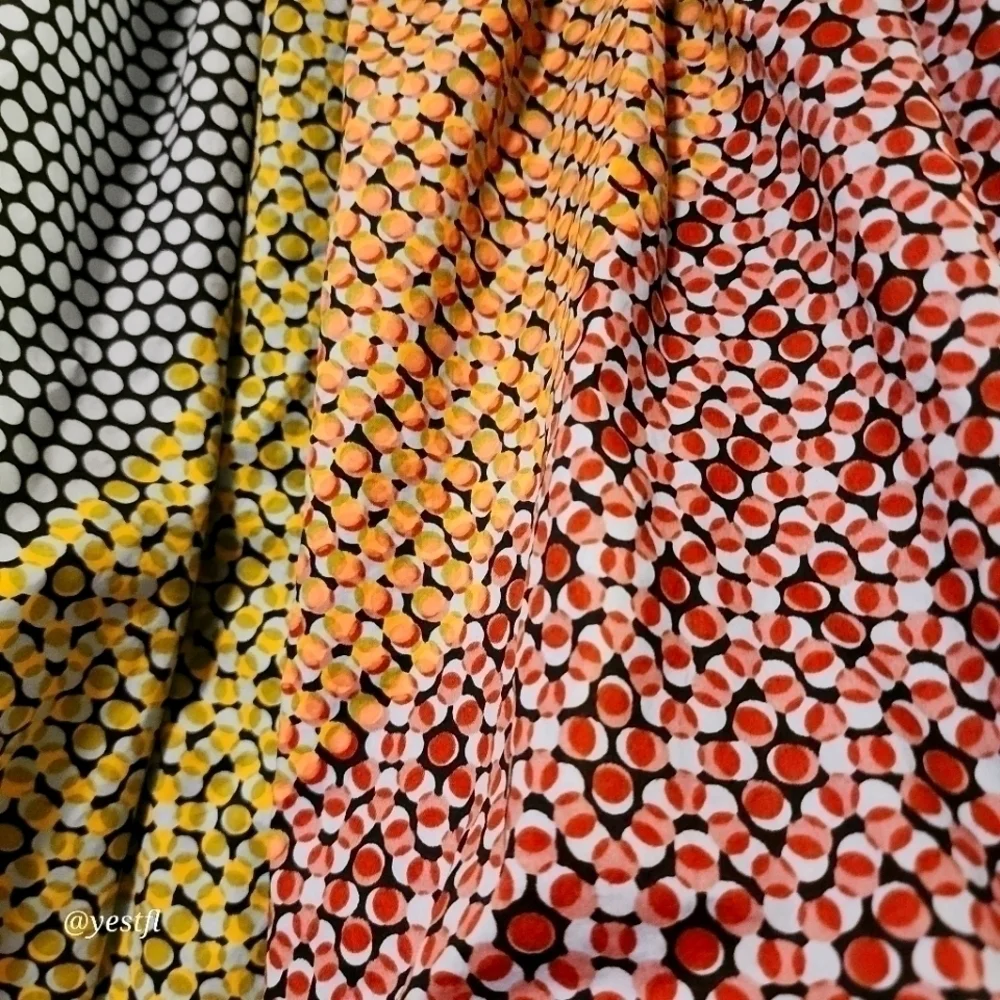 Kate Spade Saturday cumberbund cross polka dots bubble skirt size 10